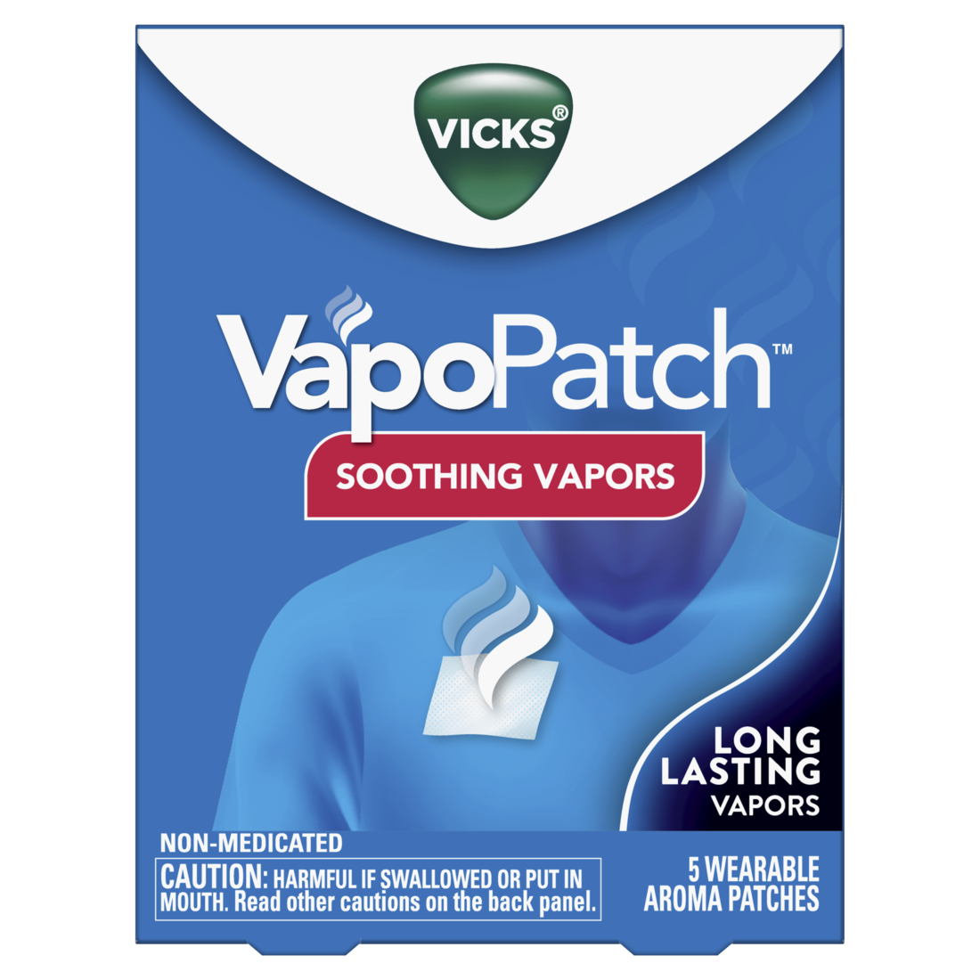 Vicks Vap Patch Soothing Vapors 500-180