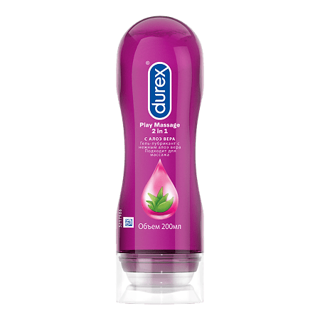 Durex Massage Lube 2 in 1 Aloe Vera Soothing