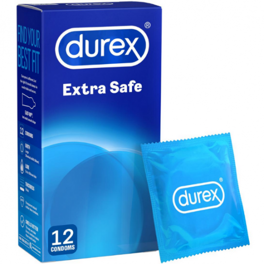 Durex Extra Safe, 12-Pcs