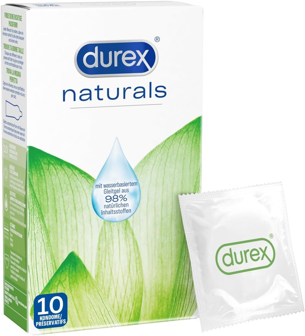 Durex Naturals Natural Ingredient Condoms – 10 pcs