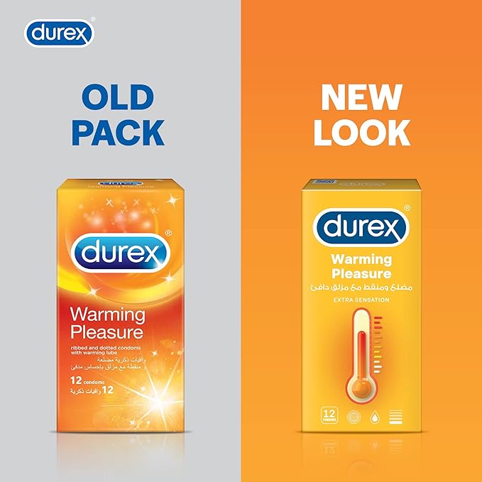 Durex Warming Pleasure – 12 Pcs