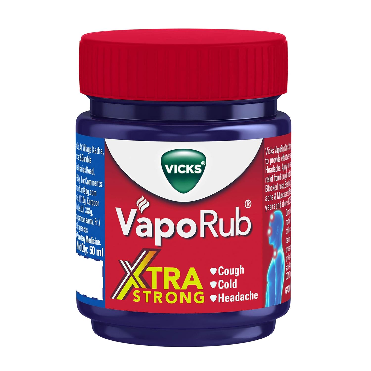 Vicks VapoRub Xtra Strong, 100ml