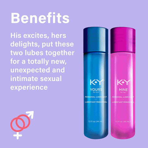 K.Y Yours + Mine Couples Lube