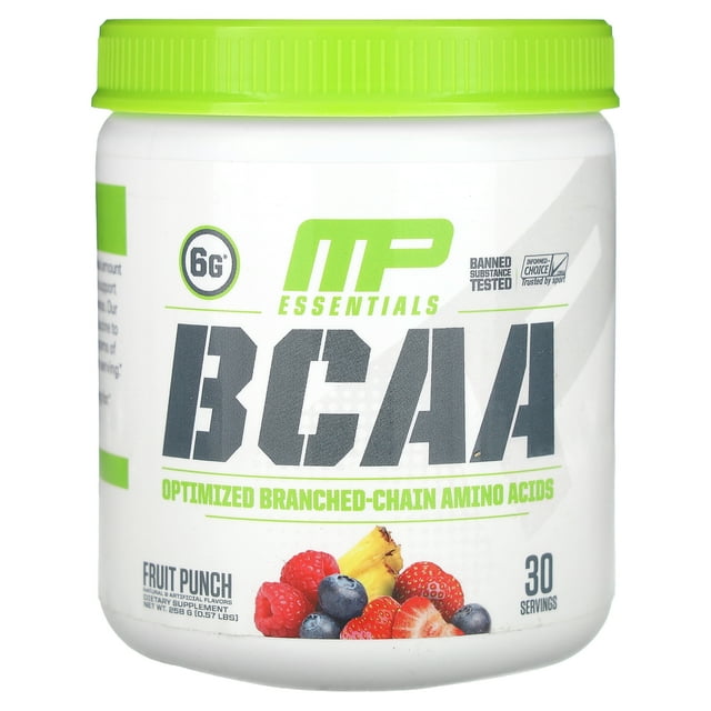 MP Essentials BCAA Fruit Punch - 258g, 30 Servings