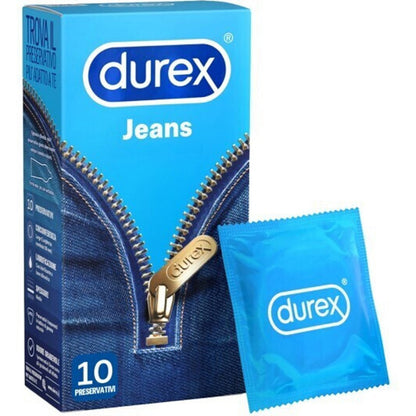 Durex Classic Jeans – 10 Pcs