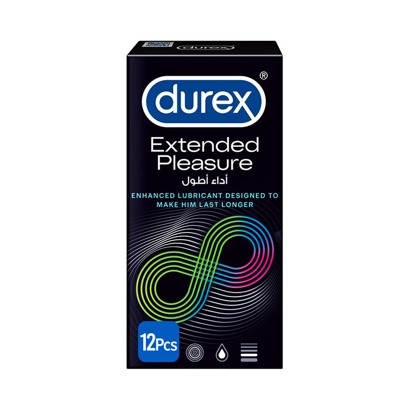 Durex Extended Pleasure – 12 Pcs