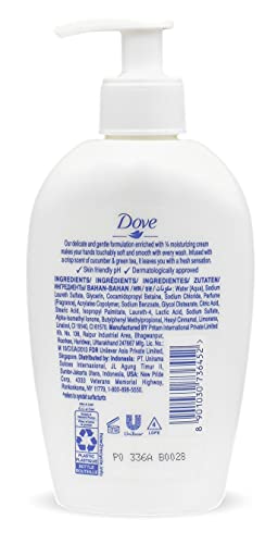 Dove, Nourishing Hand Wash Variety of 3 (Deeply Nourishing, Shea Butter &amp; Warm Vanilla, Cucumber &amp; Green Tea) - 250 ML