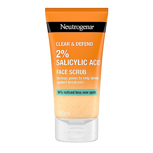 NEUTROGENA® Clear &amp; Defend 2% Salicylic Acid Face Scrub 150ml