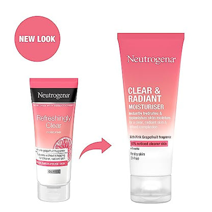 Neutrogena Refreshingly Clear Oil-Free Moisturizer - Pink Grapefruit | 50ml