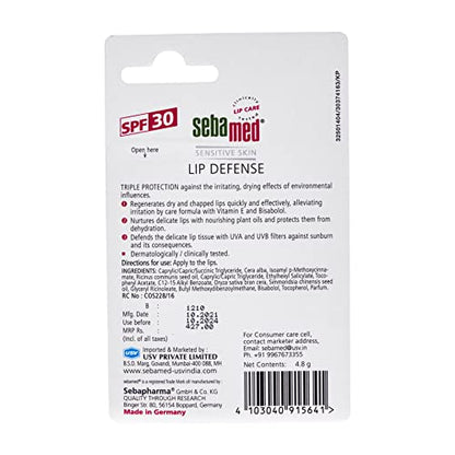 Sebamed Lip Defense Stick SPF 30 For Dry &amp; Chapped Lips