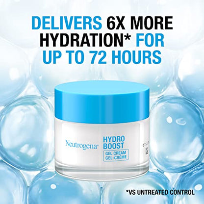 Neutrogena Hydro Boost Gel Cream Moisturiser 50 ml Unique Hylauronic Gel Matrix