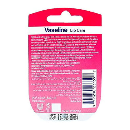 Vaseline Lip Therapy Tinted Lip Balm Mini, Rosy (7g)