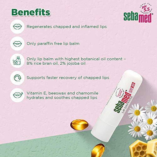 Sebamed Lip Defense Stick SPF 30 For Dry &amp; Chapped Lips