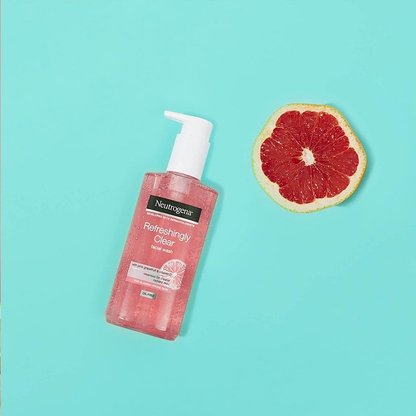 Neutrogena Refreshingly Clear Facial Wash With Pink Grapefruit &amp; Vitamin C, 200ml