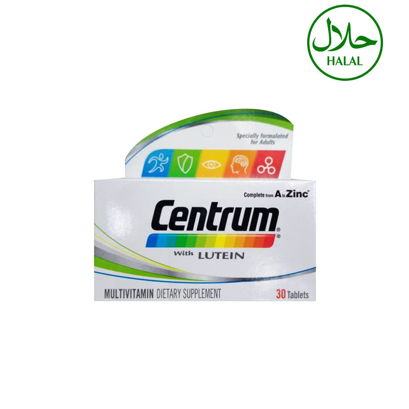 Centrum Lutein 30 Tabs (Halal)