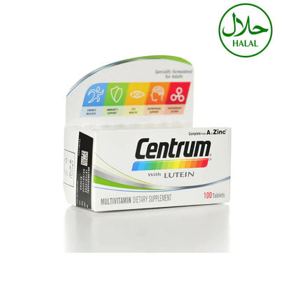 Centrum lutein 100 tabs (Halal)