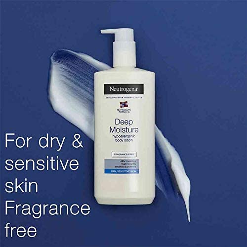 NEUTROGENA Norwegian Formula Deep Moisture Hypoallergenic Body Lotion (13.5oz or 400ml)