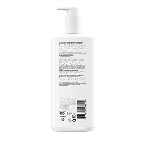 NEUTROGENA Norwegian Formula Deep Moisture Hypoallergenic Body Lotion (13.5oz or 400ml)